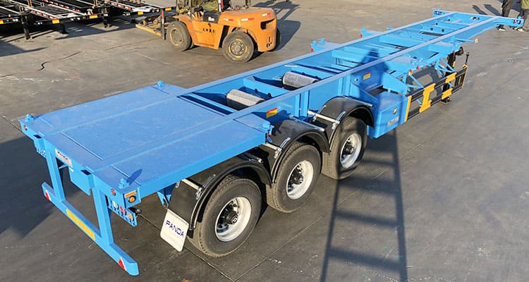 40ft container chassis trailer