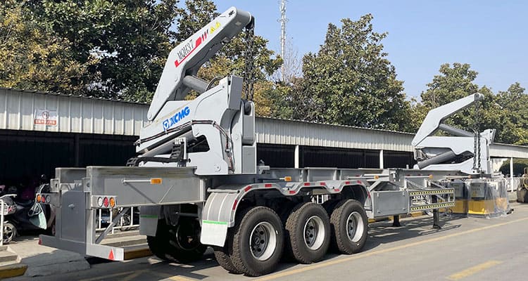 40ft side loader trailer
