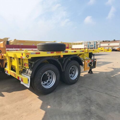 20 ft skeletal trailer 10ft locks