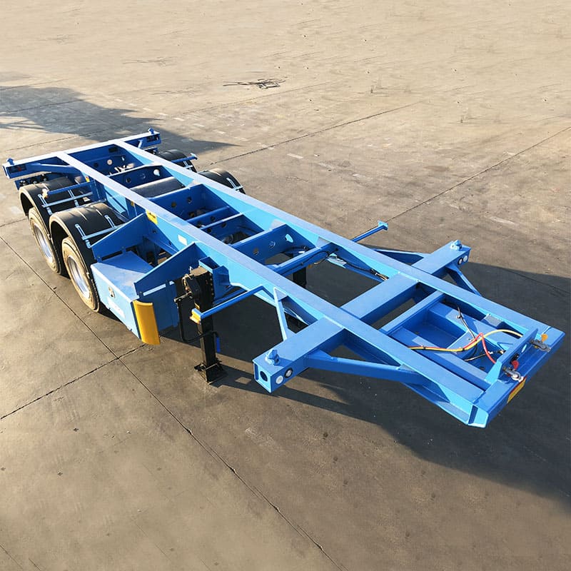 20ft container chassis trailer